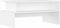vidaXL - Salontafel - 90x55x42,5 - cm - bewerkt - hout - wit