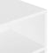 vidaXL - Salontafel - 90x55x42,5 - cm - bewerkt - hout - wit