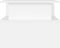 vidaXL - Salontafel - 90x55x42,5 - cm - bewerkt - hout - wit