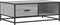 vidaXL - Salontafel - 90x57x35 - cm - bewerkt - hout - en - metaal - grijs - sonoma