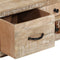 vidaXL - Salontafel - 90x60x30 - cm - massief - mangohout