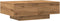 vidaXL - Salontafel - 90x60x31 - cm - bewerkt - hout - artisanaal - eikenkleurig