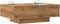 vidaXL - Salontafel - 90x60x31 - cm - bewerkt - hout - artisanaal - eikenkleurig