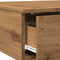 vidaXL - Salontafel - 90x60x31 - cm - bewerkt - hout - artisanaal - eikenkleurig