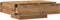 vidaXL - Salontafel - 90x60x31 - cm - bewerkt - hout - artisanaal - eikenkleurig