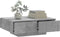 vidaXL - Salontafel - 90x60x31 - cm - bewerkt - hout - betongrijs