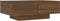 vidaXL - Salontafel - 90x60x31 - cm - bewerkt - hout - bruin - eikenkleur