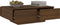 vidaXL - Salontafel - 90x60x31 - cm - bewerkt - hout - bruin - eikenkleur