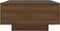 vidaXL - Salontafel - 90x60x31 - cm - bewerkt - hout - bruin - eikenkleur