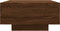 vidaXL - Salontafel - 90x60x31 - cm - bewerkt - hout - bruin - eikenkleur
