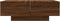 vidaXL - Salontafel - 90x60x31 - cm - bewerkt - hout - bruin - eikenkleur