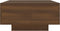 vidaXL - Salontafel - 90x60x31 - cm - bewerkt - hout - bruin - eikenkleur