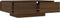 vidaXL - Salontafel - 90x60x31 - cm - bewerkt - hout - bruin - eikenkleur