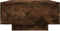 vidaXL - Salontafel - 90x60x31 - cm - bewerkt - hout - gerookt - eikenkleurig