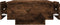 vidaXL - Salontafel - 90x60x31 - cm - bewerkt - hout - gerookt - eikenkleurig