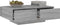 vidaXL - Salontafel - 90x60x31 - cm - bewerkt - hout - grijs - sonoma - eikenkleurig