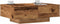 vidaXL - Salontafel - 90x60x31 - cm - bewerkt - hout - oud - houtkleurig