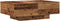 vidaXL - Salontafel - 90x60x31 - cm - bewerkt - hout - oud - houtkleurig