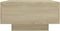 vidaXL - Salontafel - 90x60x31 - cm - bewerkt - hout - sonoma - eikenkleurig