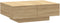 vidaXL - Salontafel - 90x60x31 - cm - bewerkt - hout - sonoma - eikenkleurig