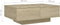vidaXL - Salontafel - 90x60x31 - cm - bewerkt - hout - sonoma - eikenkleurig