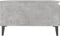 vidaXL - Salontafel - 90x60x35 - cm - bewerkt - hout - betongrijs