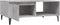 vidaXL - Salontafel - 90x60x35 - cm - bewerkt - hout - betongrijs