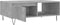 vidaXL - Salontafel - 90x60x35 - cm - bewerkt - hout - betongrijs