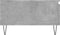 vidaXL - Salontafel - 90x60x35 - cm - bewerkt - hout - betongrijs