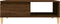 vidaXL - Salontafel - 90x60x35 - cm - bewerkt - hout - bruin - eikenkleur