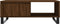vidaXL - Salontafel - 90x60x35 - cm - bewerkt - hout - bruin - eikenkleur