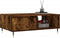 vidaXL - Salontafel - 90x60x35 - cm - bewerkt - hout - gerookt - eikenkleurig