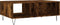 vidaXL - Salontafel - 90x60x35 - cm - bewerkt - hout - gerookt - eikenkleurig