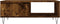 vidaXL - Salontafel - 90x60x35 - cm - bewerkt - hout - gerookt - eikenkleurig