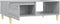 vidaXL - Salontafel - 90x60x35 - cm - bewerkt - hout - grijs - sonoma - eikenkleurig