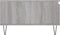 vidaXL - Salontafel - 90x60x35 - cm - bewerkt - hout - grijs - sonoma - eikenkleurig