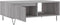 vidaXL - Salontafel - 90x60x35 - cm - bewerkt - hout - grijs - sonoma - eikenkleurig