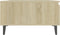 vidaXL - Salontafel - 90x60x35 - cm - bewerkt - hout - sonoma - eikenkleurig