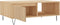 vidaXL - Salontafel - 90x60x35 - cm - bewerkt - hout - sonoma - eikenkleurig