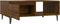 vidaXL - Salontafel - 90x60x35 - cm - spaanplaat - bruin - eikenkleur