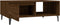 vidaXL - Salontafel - 90x60x35 - cm - spaanplaat - bruin - eikenkleur