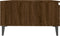 vidaXL - Salontafel - 90x60x35 - cm - spaanplaat - bruin - eikenkleur