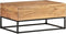 vidaXL - Salontafel - 90x60x40 - cm - massief - acaciahout