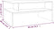vidaXL - Salontafel - 90x60x42,5 - cm - bewerkt - hout - gerookt - eikenkleurig