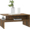 vidaXL - Salontafel - 90x60x42,5 - cm - bewerkt - hout - gerookt - eikenkleurig