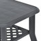 vidaXL - Salontafel - 90x60x46 - cm - kunststof - antraciet