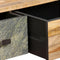 vidaXL - Salontafel - 90x65x40 - cm - massief - gerecycled - teakhout