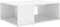 vidaXL - Salontafel - 90x67x33 - cm - bewerkt - hout - wit