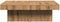 vidaXL - Salontafel - 90x90x28 - cm - bewerkt - hout - artisanaal - eikenkleur