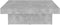 vidaXL - Salontafel - 90x90x28 - cm - bewerkt - hout - betongrijs